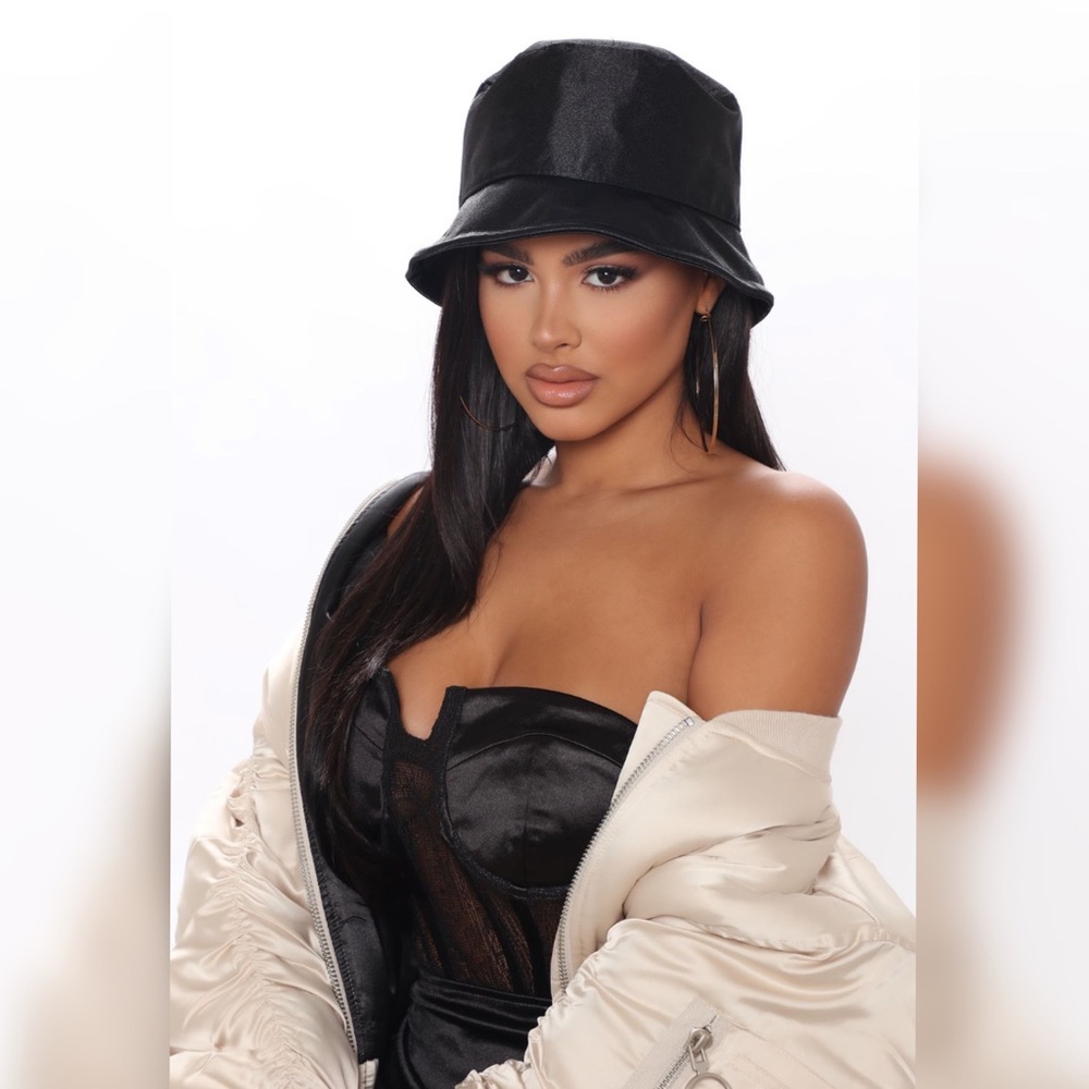 Leather Bucket Hat